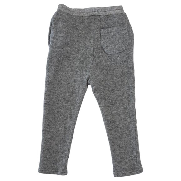 ATELIER BARN - PANTS - 60% ANGORA - LIGHT GREY - MADE IN FRANCE - Picture 2 of 6